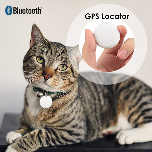 GPS Tracker For Dogs Cat Pet Child Smart Tag Gadgets Keychain For Keys Search Key Finder Mini Anti Lost Alarm Gps Locator